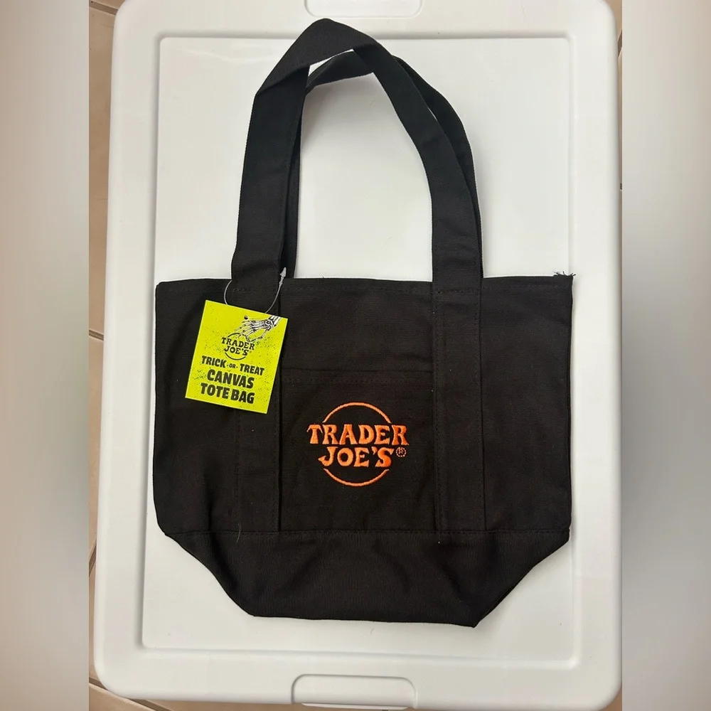 NWT Trader Joe’s Halloween Mini Canvas Tote